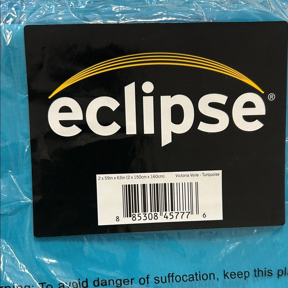 Eclipse Turquoise Drapery
